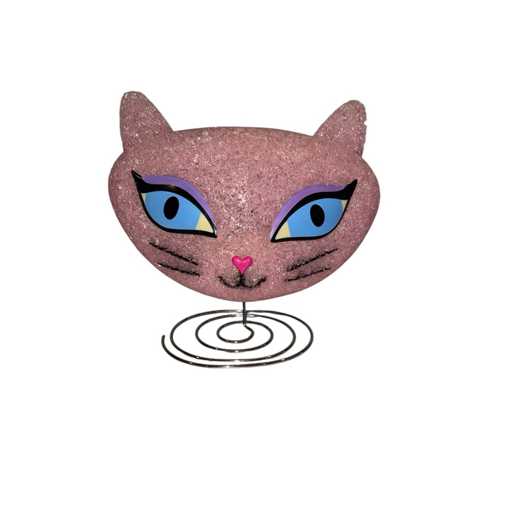 Bratz Petz Catz Pink Melted Plastic Popcorn Bobblehead Y2K